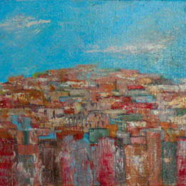 peinture paysage algerie